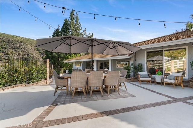 95 Buckskin Rd, Bell Canyon, CA 91307 - view of patio with outdoor dining area