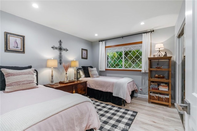 95 Buckskin Rd, Bell Canyon, CA 91307 - bedroom featuring wood finished floors and recessed lighting