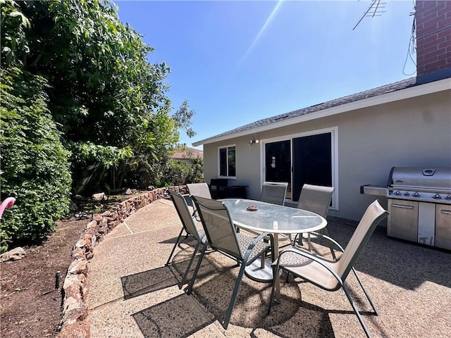 22709 Elm Ave, Torrance, CA 90505 - view of patio / terrace with outdoor dining area and a grill