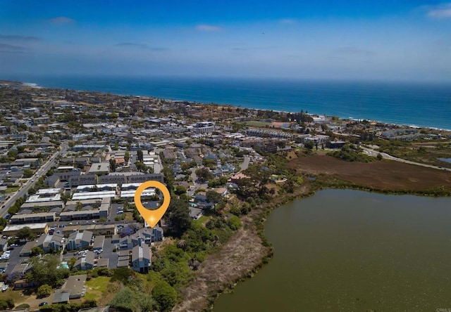2535 Jefferson St Unit 10, Carlsbad, CA 92008 - aerial view of property's location featuring a large body of water and nearby suburban area