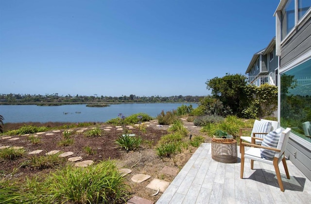 2535 Jefferson St Unit 10, Carlsbad, CA 92008 - view of patio / terrace with a water view