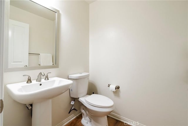 320 Bronze, Irvine, CA 92618 - bathroom featuring toilet and wood finished floors
