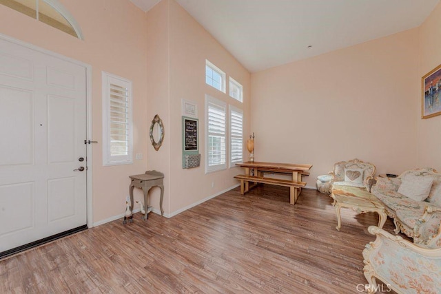 1133 Maag Pl Unit 107, Fullerton, CA 92833 - foyer with wood finished floors and baseboards