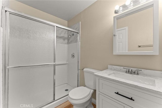 1446 Morgan Rd, San Bernardino, CA 92407 - bathroom featuring vanity and a shower stall