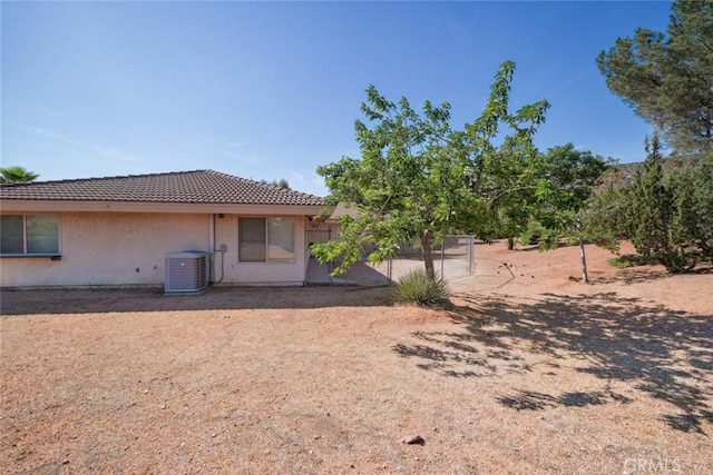 6020 Valley Sage Rd, Acton, CA 93510 - rear view of property with a tile roof and stucco siding