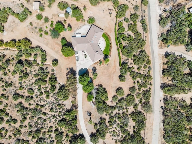 6020 Valley Sage Rd, Acton, CA 93510 - aerial view of sparsely populated area featuring a desert landscape