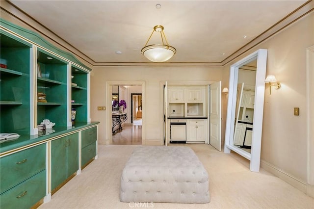 1129 Via Mirabel, Palos Verdes Estates, CA 90274 - living area with light carpet and crown molding