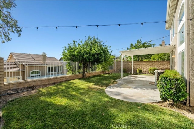 27545 Wellsley Way, Valencia, CA 91354 - fenced backyard with a patio area