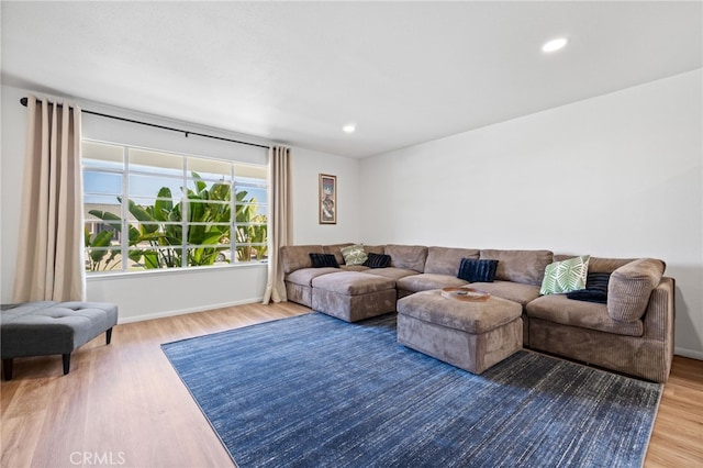 131 Gemini St, Lompoc, CA 93436 - living room featuring wood finished floors and recessed lighting