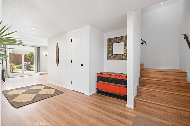 131 Gemini St, Lompoc, CA 93436 - entrance foyer featuring wood finished floors and stairs