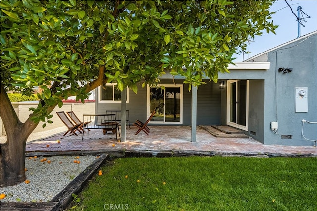 17216 Lorne St, Van Nuys, CA 91406 - rear view of property with a patio area