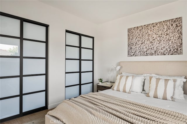 17216 Lorne St, Van Nuys, CA 91406 - bedroom with wood finished floors