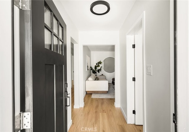 17216 Lorne St, Van Nuys, CA 91406 - hall with light wood finished floors and baseboards