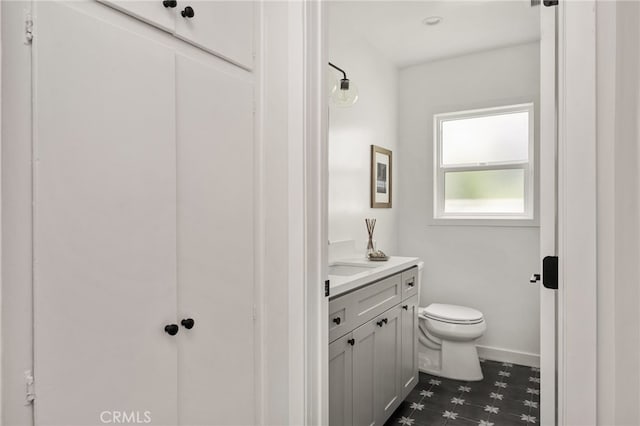 17216 Lorne St, Van Nuys, CA 91406 - bathroom with vanity and tile patterned floors