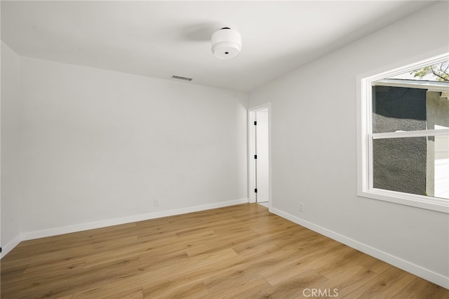 17216 Lorne St, Van Nuys, CA 91406 - empty room featuring light wood-type flooring and baseboards