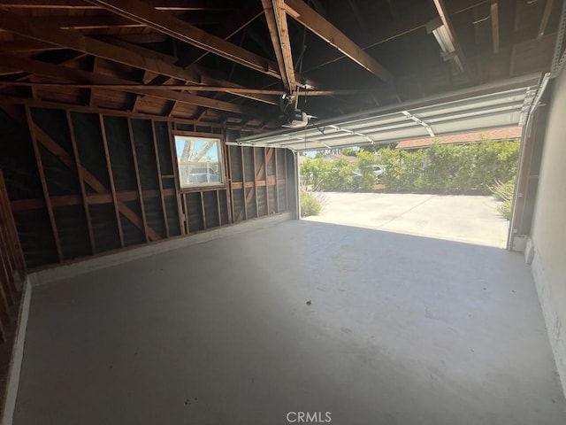 17216 Lorne St, Van Nuys, CA 91406 - garage featuring a garage door opener