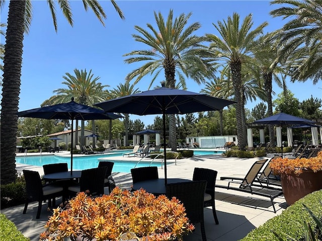 227 Carlow, Irvine, CA 92618 - community pool featuring a patio area