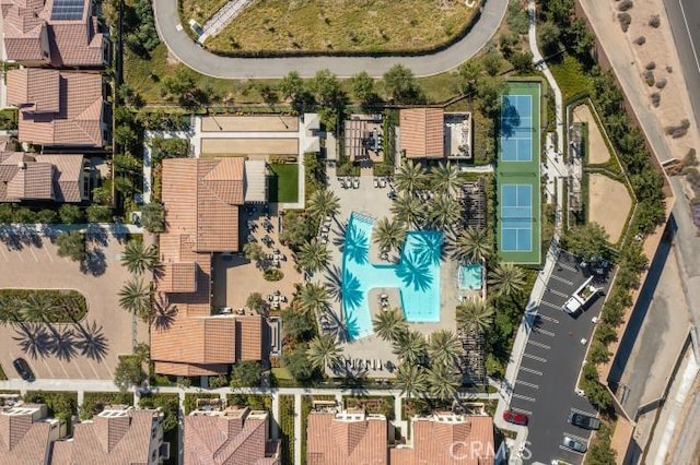 227 Carlow, Irvine, CA 92618 - drone / aerial view of a pool area