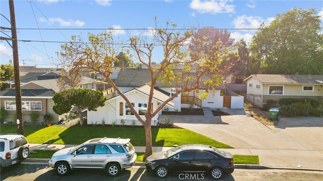 676 Alvin St, San Diego, CA 92114 - view of front of house featuring a residential view, a gate, and uncovered parking