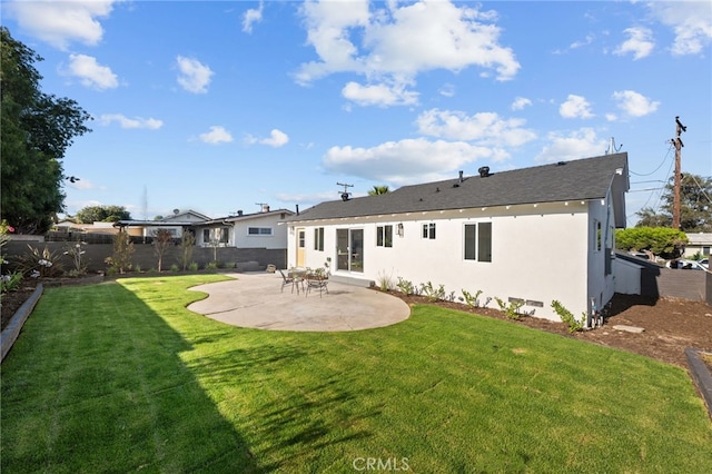 676 Alvin St, San Diego, CA 92114 - back of property featuring stucco siding and a patio area
