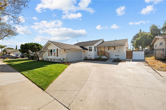 676 Alvin St, San Diego, CA 92114 - view of front of home with stucco siding, driveway, an attached garage, and a gate
