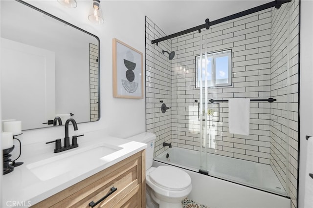676 Alvin St, San Diego, CA 92114 - full bathroom with vanity and combined bath / shower with glass door