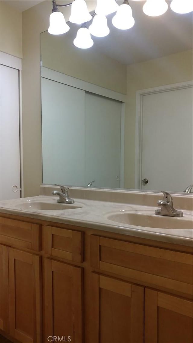 17305 Rosewood, Irvine, CA 92612 - bathroom with double vanity