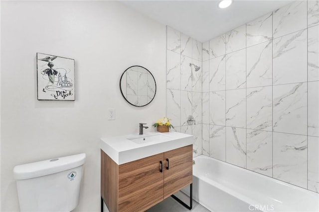 16627 E Greenhaven St, Covina, CA 91722 - bathroom featuring vanity and shower / tub combination