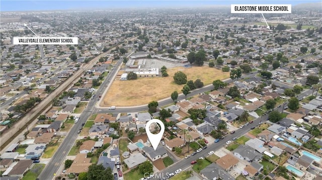 16627 E Greenhaven St, Covina, CA 91722 - aerial view of property's location