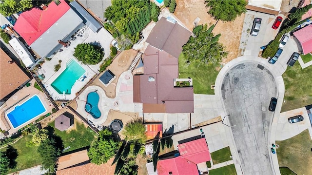 2528 Key Ct, Lancaster, CA 93536 - aerial view of a pool area