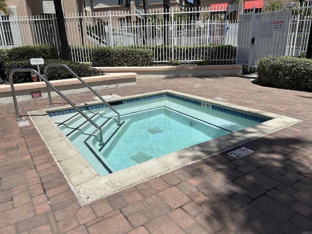 11422 Via Rancho San Diego Unit 84, El Cajon, CA 92019 - view of pool with a pool and a hot tub