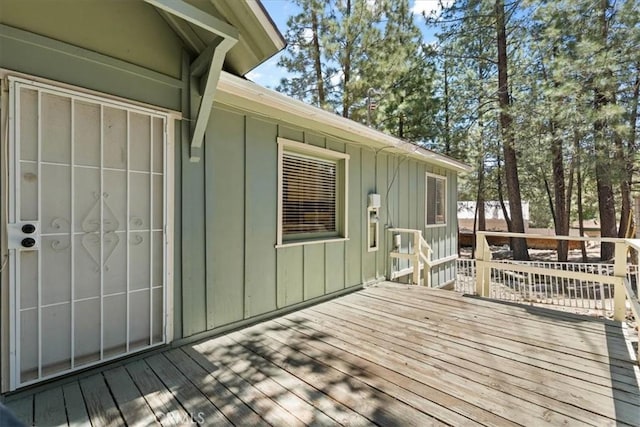 1869 Thrush Rd, Wrightwood, CA 92397 - view of deck