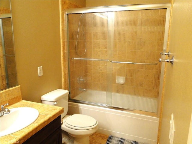 1482 Fergus, Claremont, CA 91711 - bathroom featuring vanity and shower / bath combination with glass door