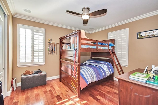 1482 Fergus, Claremont, CA 91711 - bedroom with wood finished floors and crown molding
