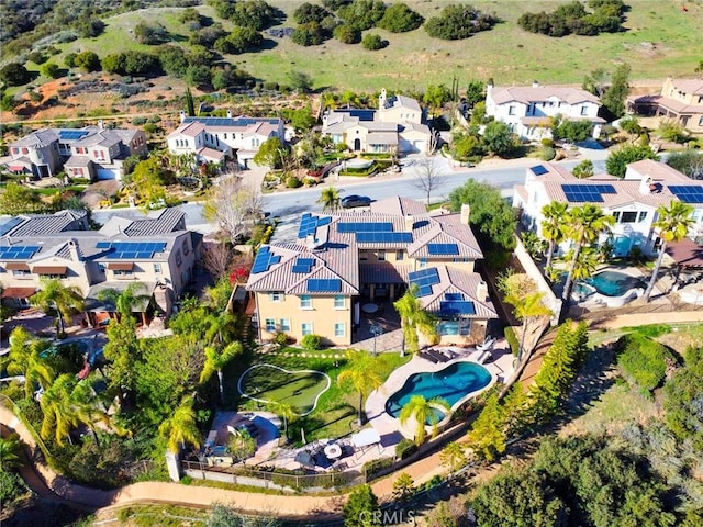 1482 Fergus, Claremont, CA 91711 - aerial view of property and surrounding area featuring nearby suburban area