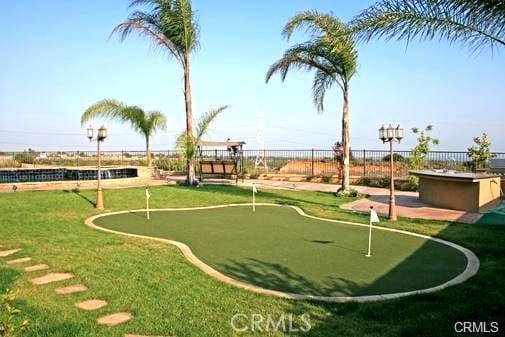 1482 Fergus, Claremont, CA 91711 - surrounding community featuring a putting area