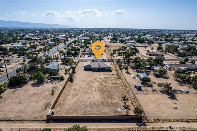 9121 6th Ave, Hesperia, CA 92345 - drone / aerial view of a mountain backdrop