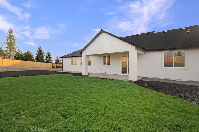 5500 Harrison Rd, Paradise, CA 95969 - back of house featuring a patio area, stucco siding, and roof with shingles
