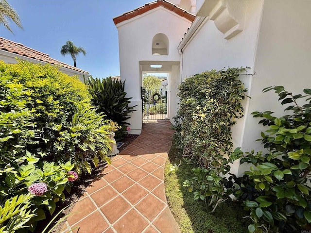 4150 Pindar Way, Oceanside, CA 92056 - entrance to property with stucco siding and a gate