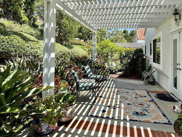 4150 Pindar Way, Oceanside, CA 92056 - view of patio / terrace with a pergola