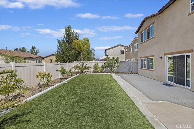 24329 Red Spruce Ave, Murrieta, CA 92562 - fenced backyard featuring a patio area and a residential view