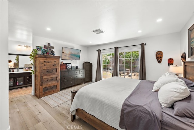 28536 Paseo Diana, San Juan Capistrano, CA 92675 - bedroom with light wood-style floors and recessed lighting