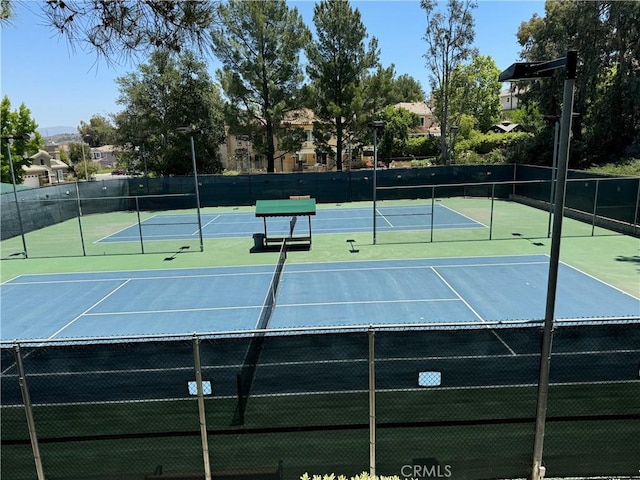 27448 Bridgewater Dr, Valencia, CA 91354 - view of tennis court