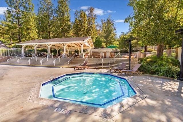 27448 Bridgewater Dr, Valencia, CA 91354 - view of swimming pool featuring a pool