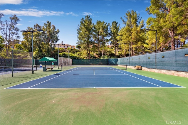 27448 Bridgewater Dr, Valencia, CA 91354 - view of tennis court featuring community basketball court