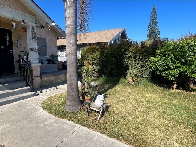 1248 Rolland Curtis Pl, Los Angeles, CA 90037 - view of green lawn