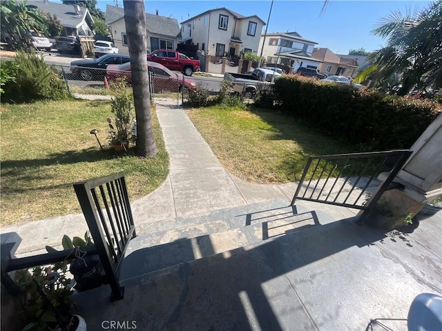1248 Rolland Curtis Pl, Los Angeles, CA 90037 - view of yard with a residential view