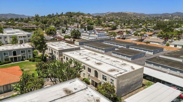 1240 N Broadway Unit 30, Escondido, CA 92026 - aerial view of residential area with mountains