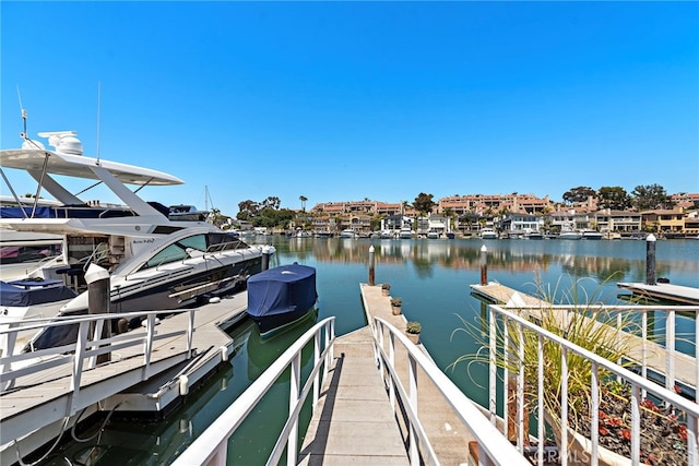612 Harbor Island Dr, Newport Beach, CA 92660 - dock featuring a water view