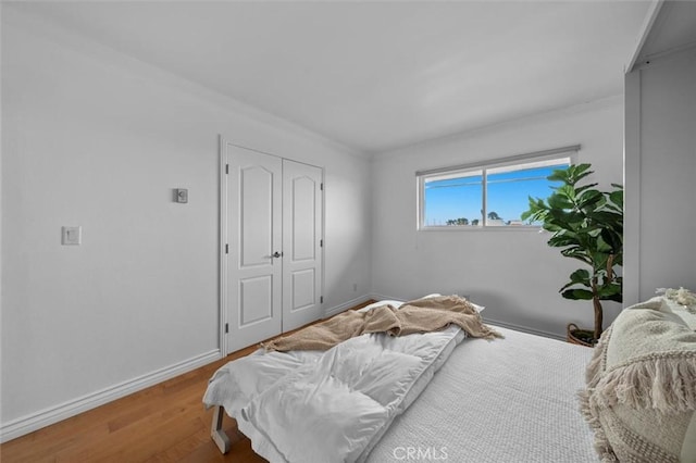1200 Opal St Unit 7, Redondo Beach, CA 90277 - bedroom with wood finished floors and a closet